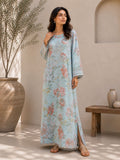Arabic Lawn Light Blue Kaftan