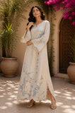 Tussel Silk Embroidered Kaftan Style Gown