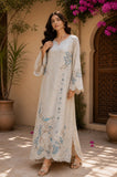 Tussel Silk Embroidered Kaftan Style Gown