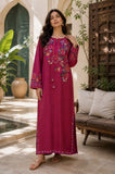 Tussel Silk Magenta  Kaftan